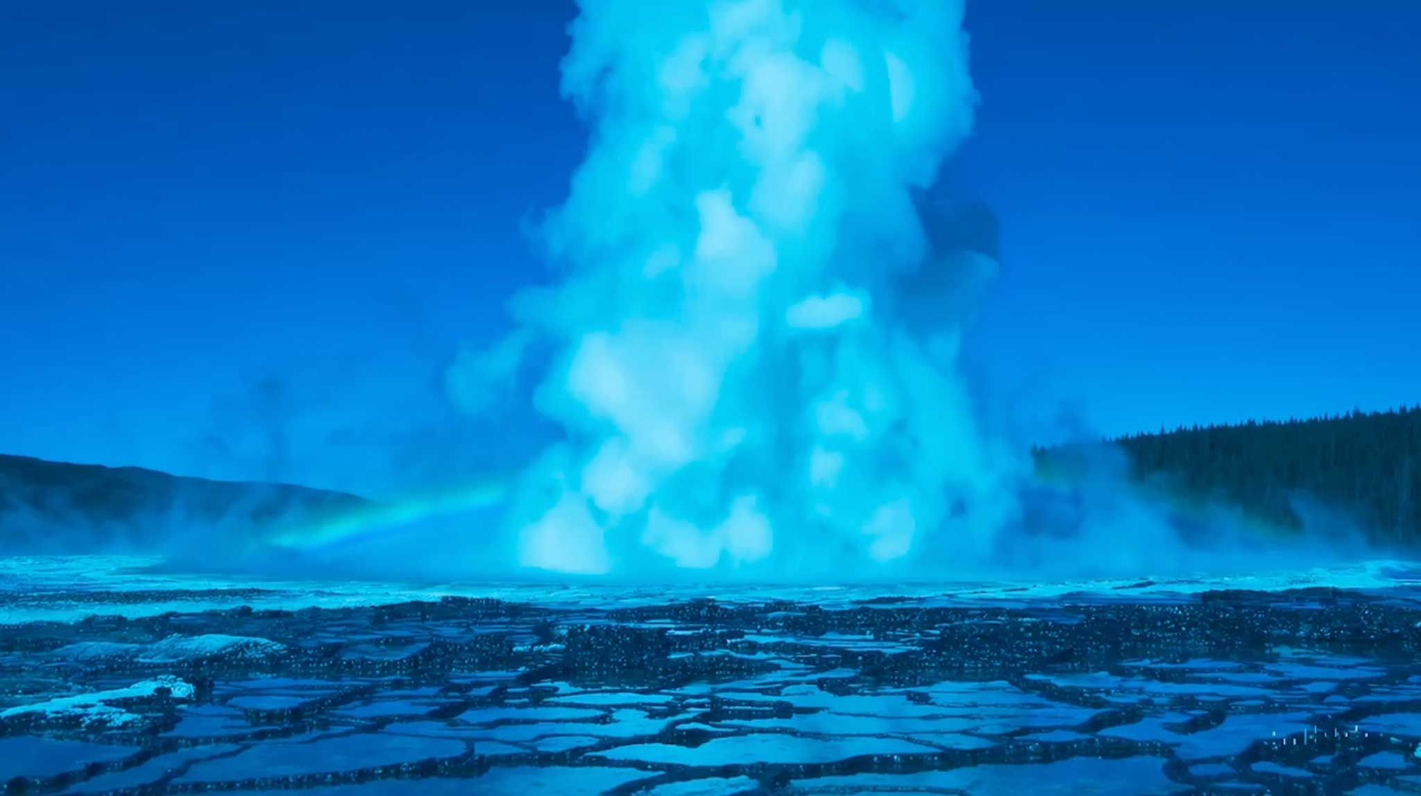 Il geyser di H O T W A T E R